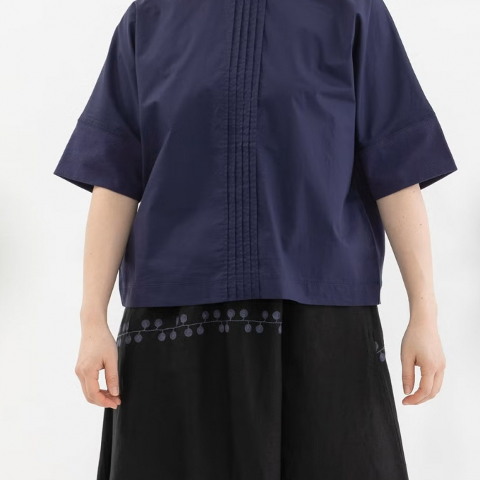 【2Fノップドゥノッド】母の日ギフトに◎ブラウス風キレイめTシャツ