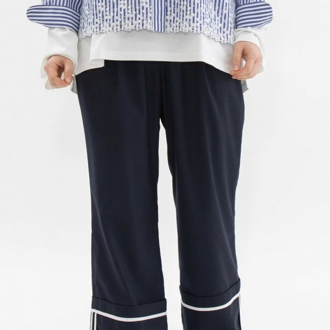 【2Fノップドゥノッド】ロールアップパンツ