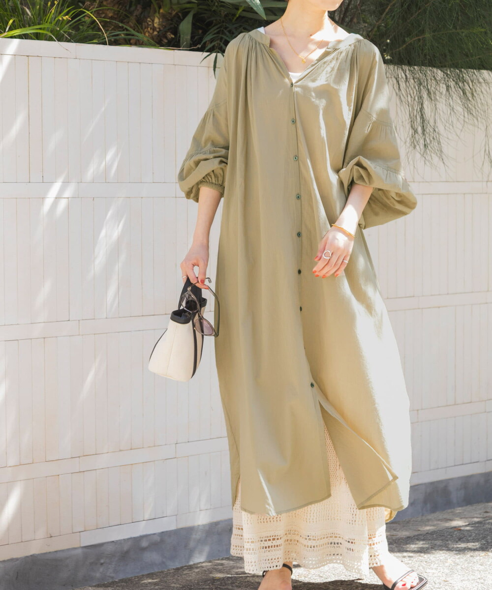 コットンボイル袖ボリュームワンピース アーバンリサーチ 大丸東京店公式 Shop Blog