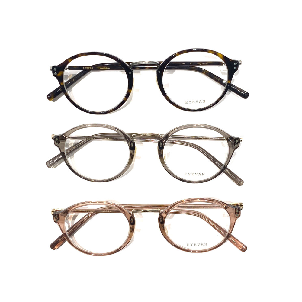Eyevan 新作 ラウンドフレーム ｓｏｌ スペックス メガネ 大丸東京店公式 Shop Blog