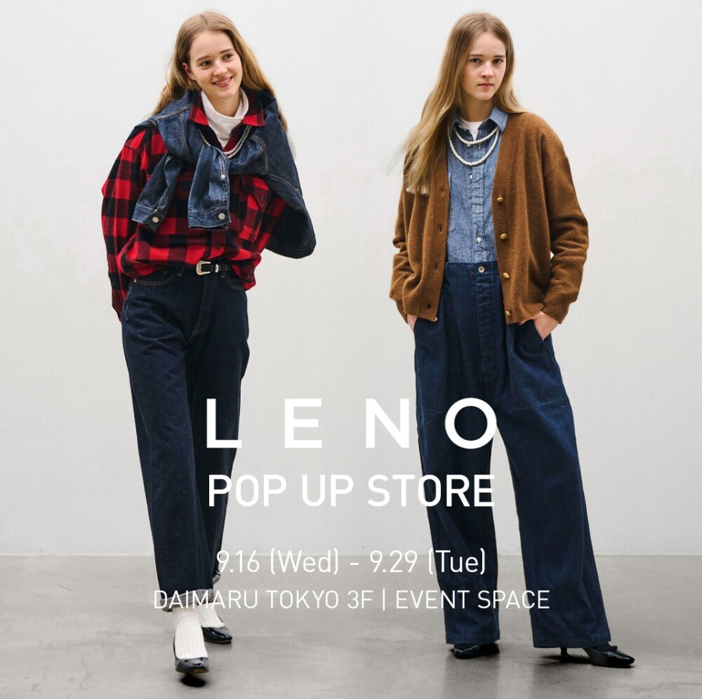 LENO　POP UP STORE