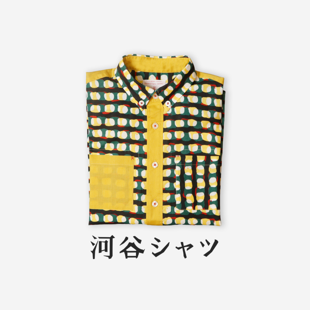 河谷シャツ　POPUP
