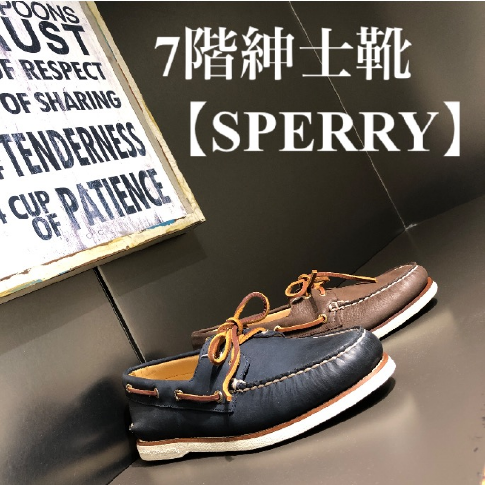 ✨7階紳士靴【SPERRY】✨