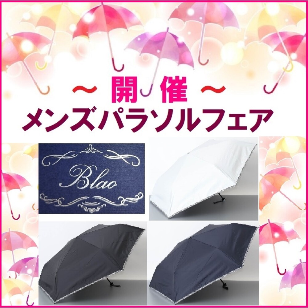 機能性のある【 BLAO(ブラオ)】の晴雨兼用傘 ☂