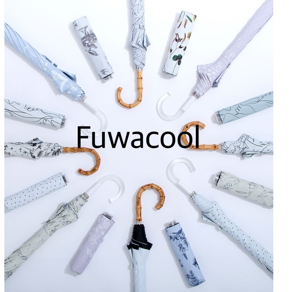 UVケアの必須＜Fuwacoolホワイト＞レフ板効果パラソル