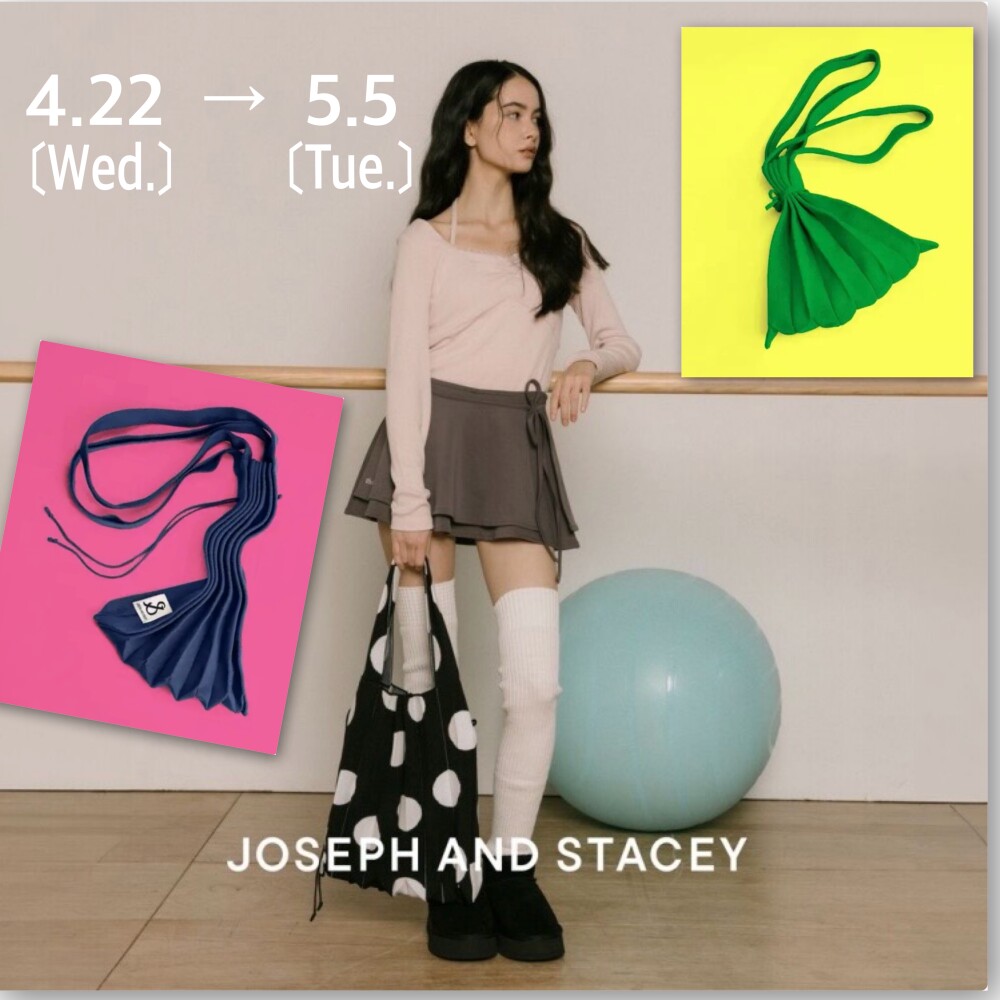 韓国発の人気ニットバッグ＜JOSEPH AND STACEY＞4/22～5/5
