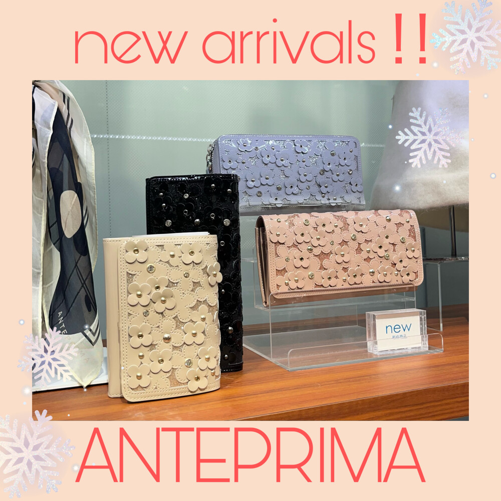 【ANTEPRIMA】クリスマスのギフトにお財布はいかがですか👛  
