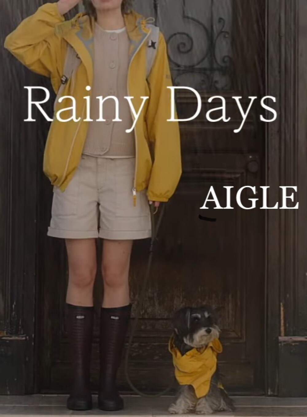 エーグル　雨の日も楽しくお洒落にRainPack