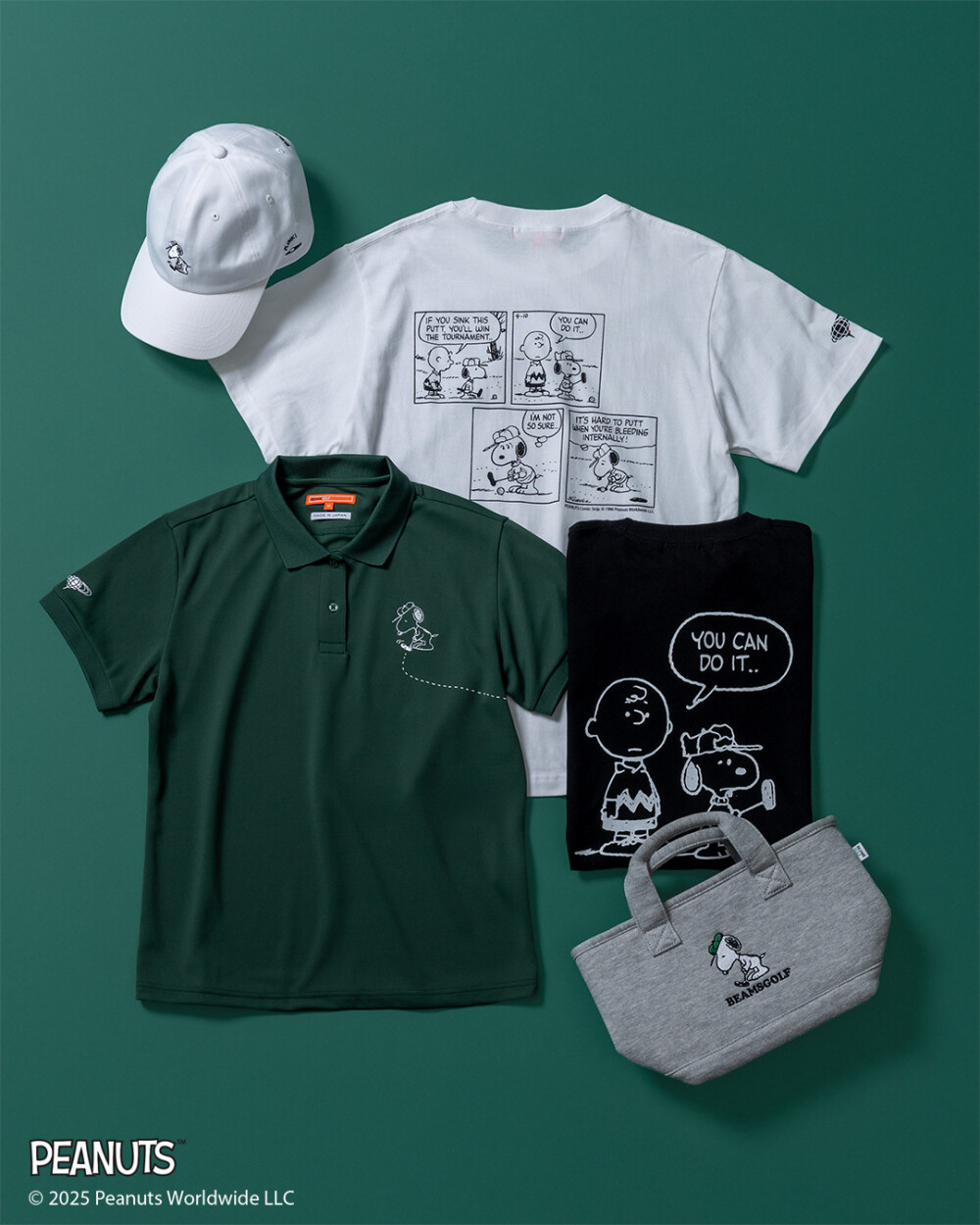 【BEAMS GOLF】PEANUTS Collection
