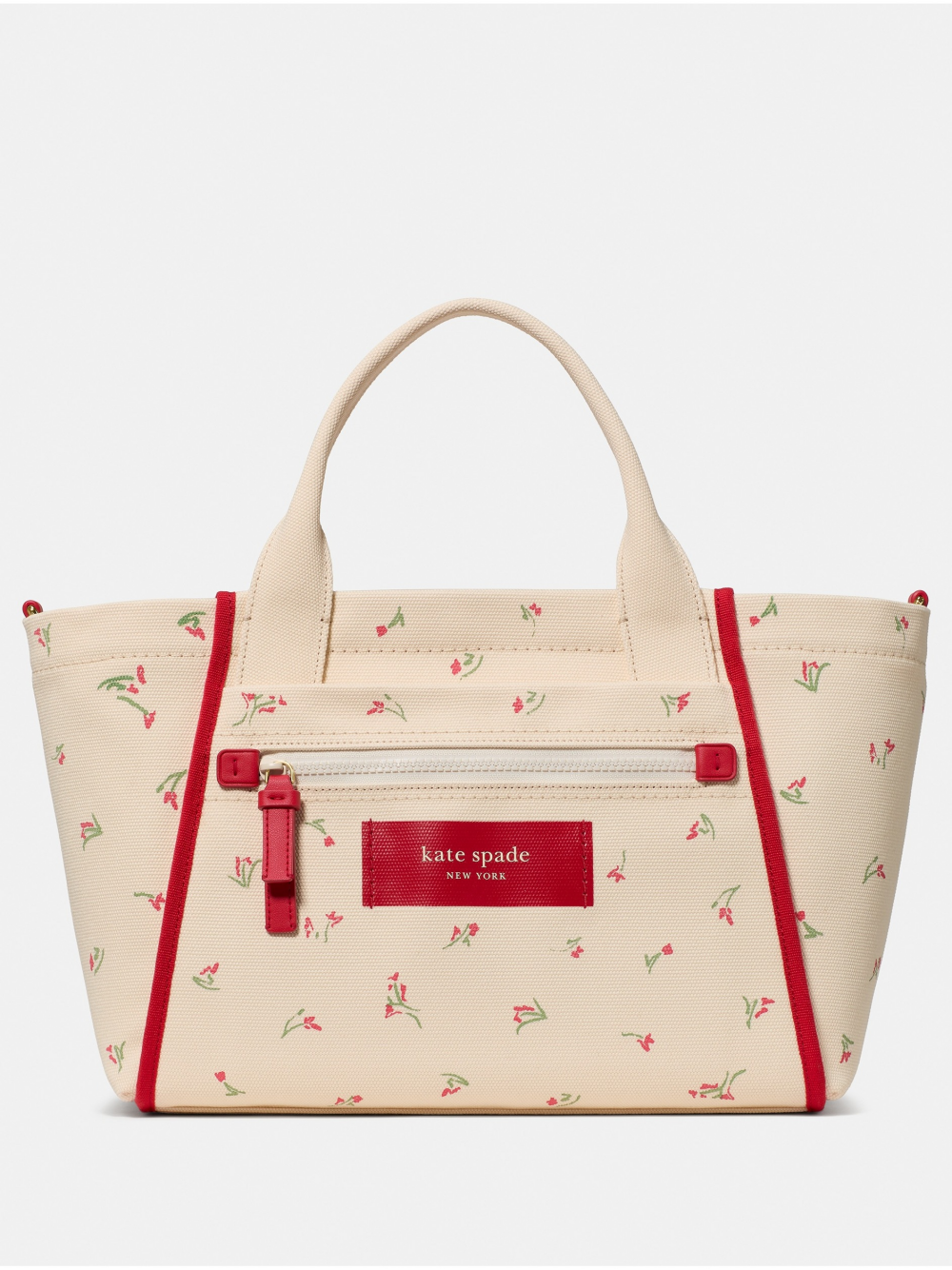 DASH VIBRANT BUDS CANVAS TOTE BAG