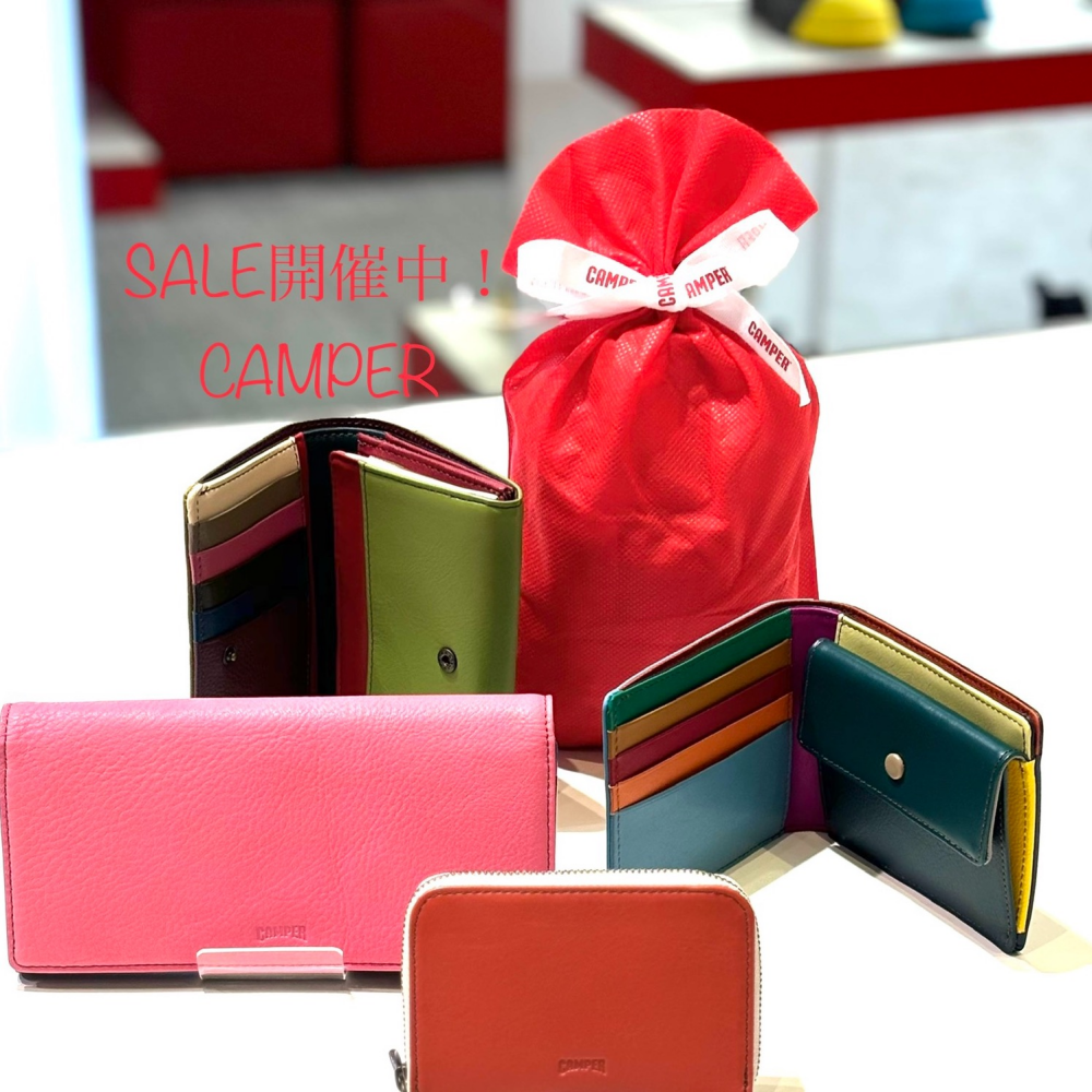 H*o様 【新品】CAMPER　カンペール　ZAN　ラウンド長財布 CAMPER カンペール ラウンド 財布 マルチカラー カンペール】SALE開催