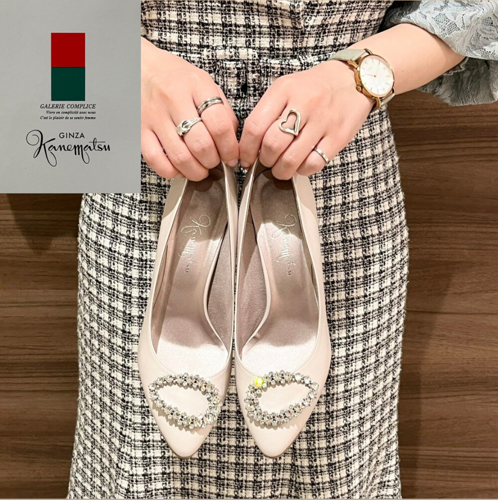 ♦️ご優待会のお知らせ♦️ビジューバックルパンプス | 銀座かねまつ | 大丸東京店公式 SHOP BLOG