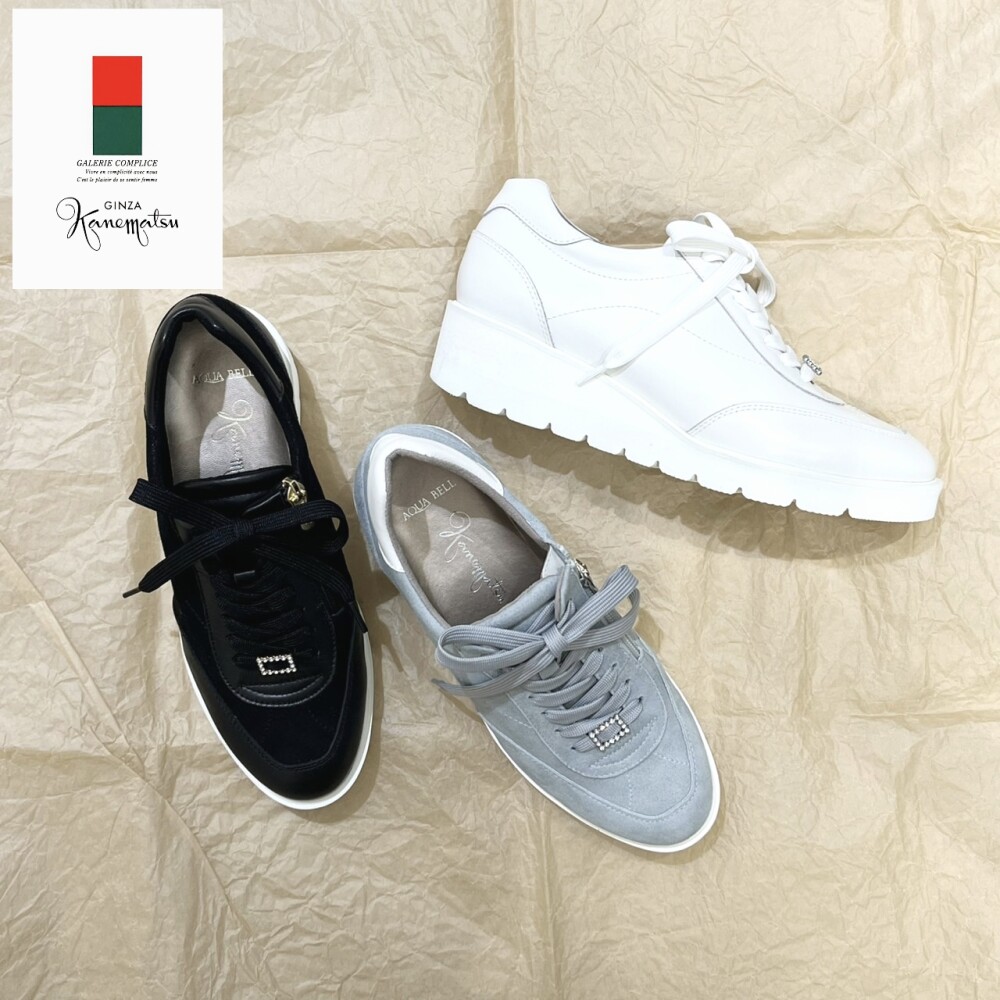 梅雨にもおすすめ☔️厚底スニーカー👟⟡.·⑅﻿
