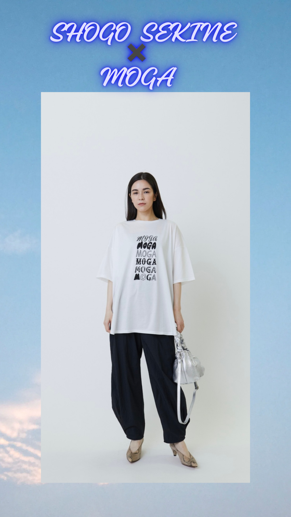 SHOGO SEKINE ✖️ MOGAコラボTシャツ