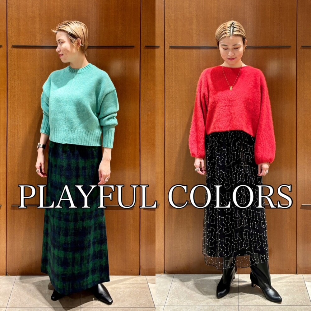 Playful Colors 色物を纏う2024 冬