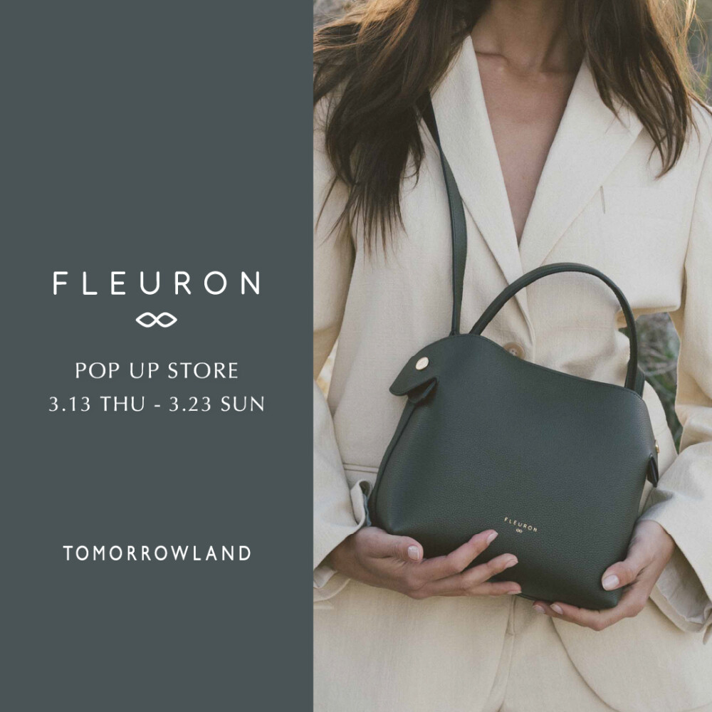 【告知】FLEURON  POP UP STORE