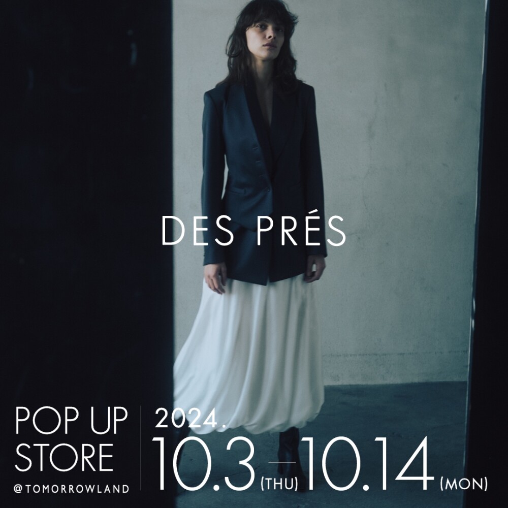 DES PRES POP UP STORE