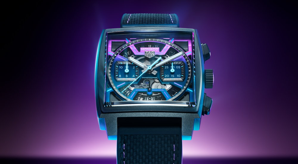 ラスベガスの夜を照らす灯り － タグ・ホイヤー モナコ