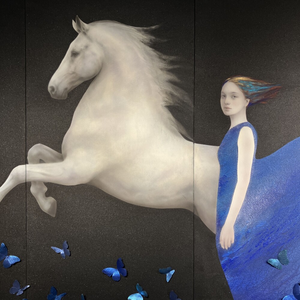 ―森の幻想― 坂本藍子 日本画展