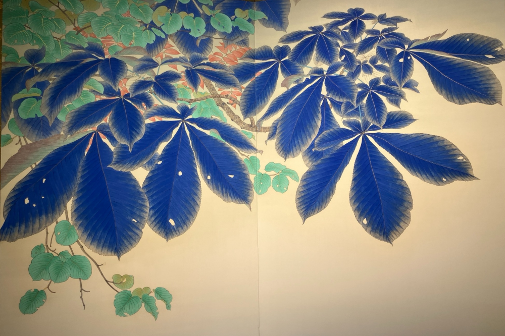 安原成美 日本画展 -花の色 葉の香り-