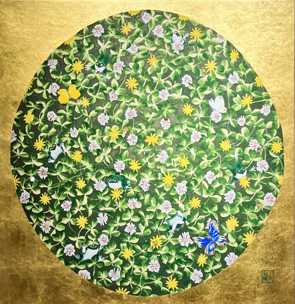 …月と遊ぶ蛙たち… Osanai Megumi展