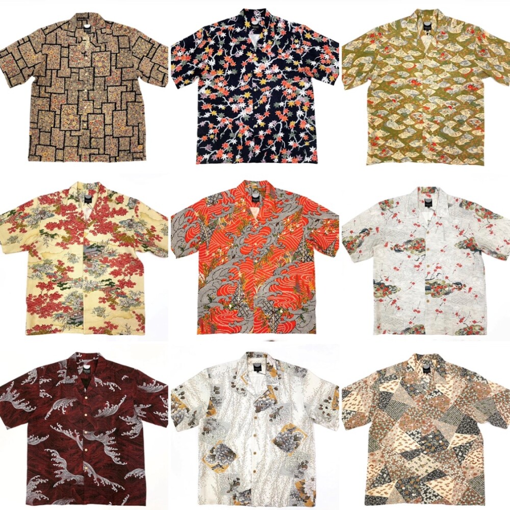 きものから生まれたアロハシャツ【サムライアロハ】