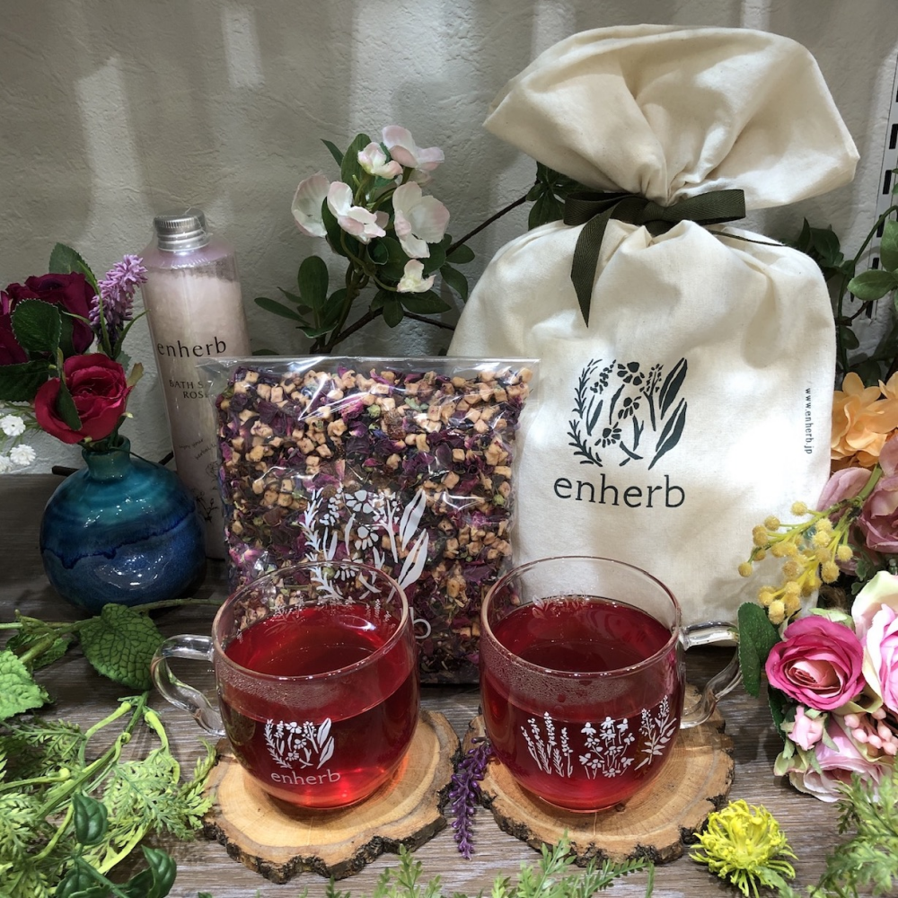 数量限定🍑✨つややか笑顔の秘訣　桃ローズヒップ茶