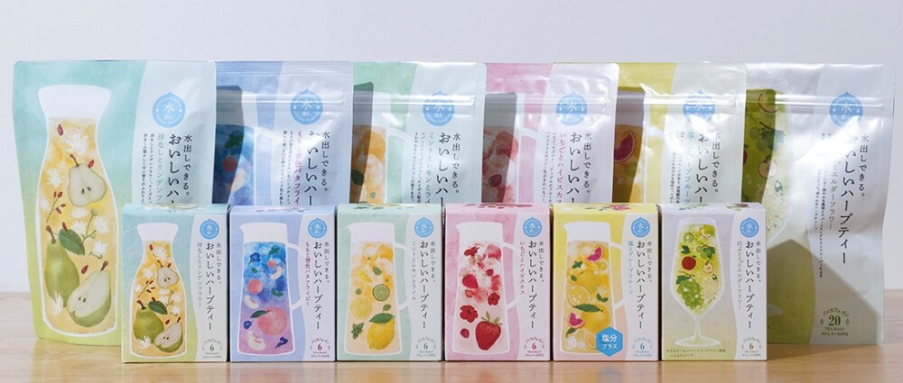 ４月１日(水) 夏季限定商品発売！【水分＆塩分補給に】水出しハーブティー　