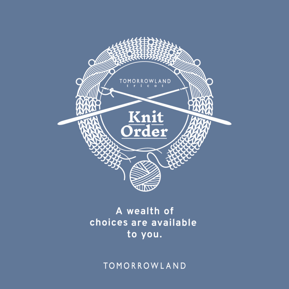 TOMORROWLAND TRICOT KNIT ORDER 2025