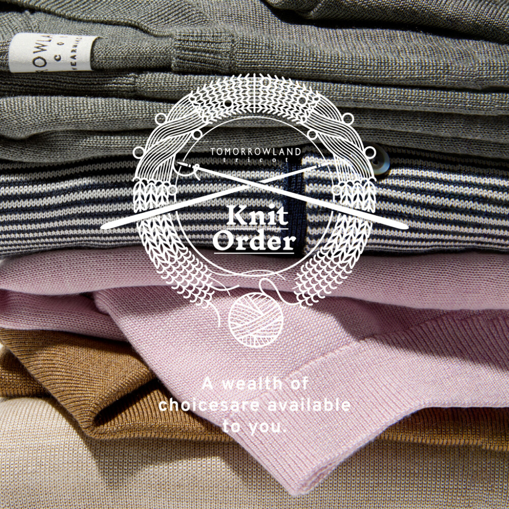 TOMORROWLAND TRICOT SILK KNIT ORDER