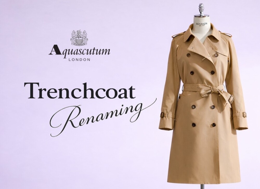 TRENCH COAT RENAMING🧥