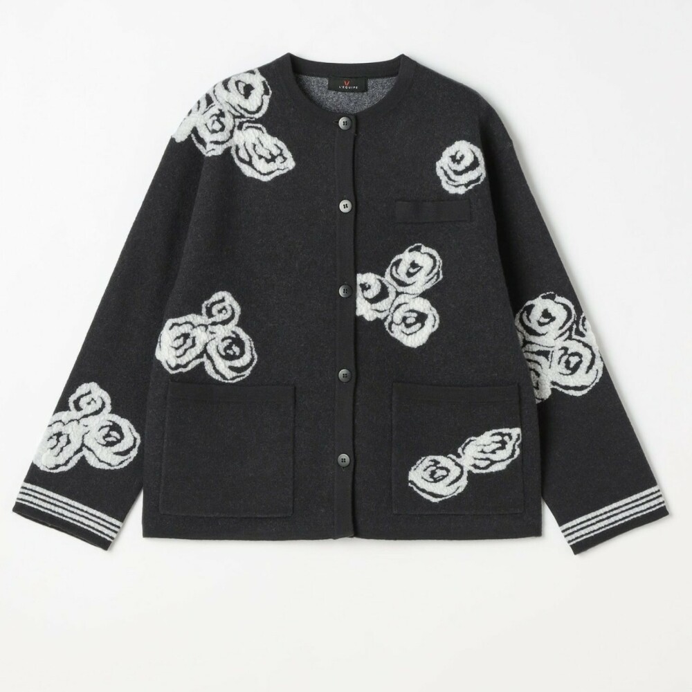 見逃し厳禁！おトクな Gray Flower Knit BLOG SHOP 大丸東京店公式 | レキップ | Cardigan 100（95～104cm）