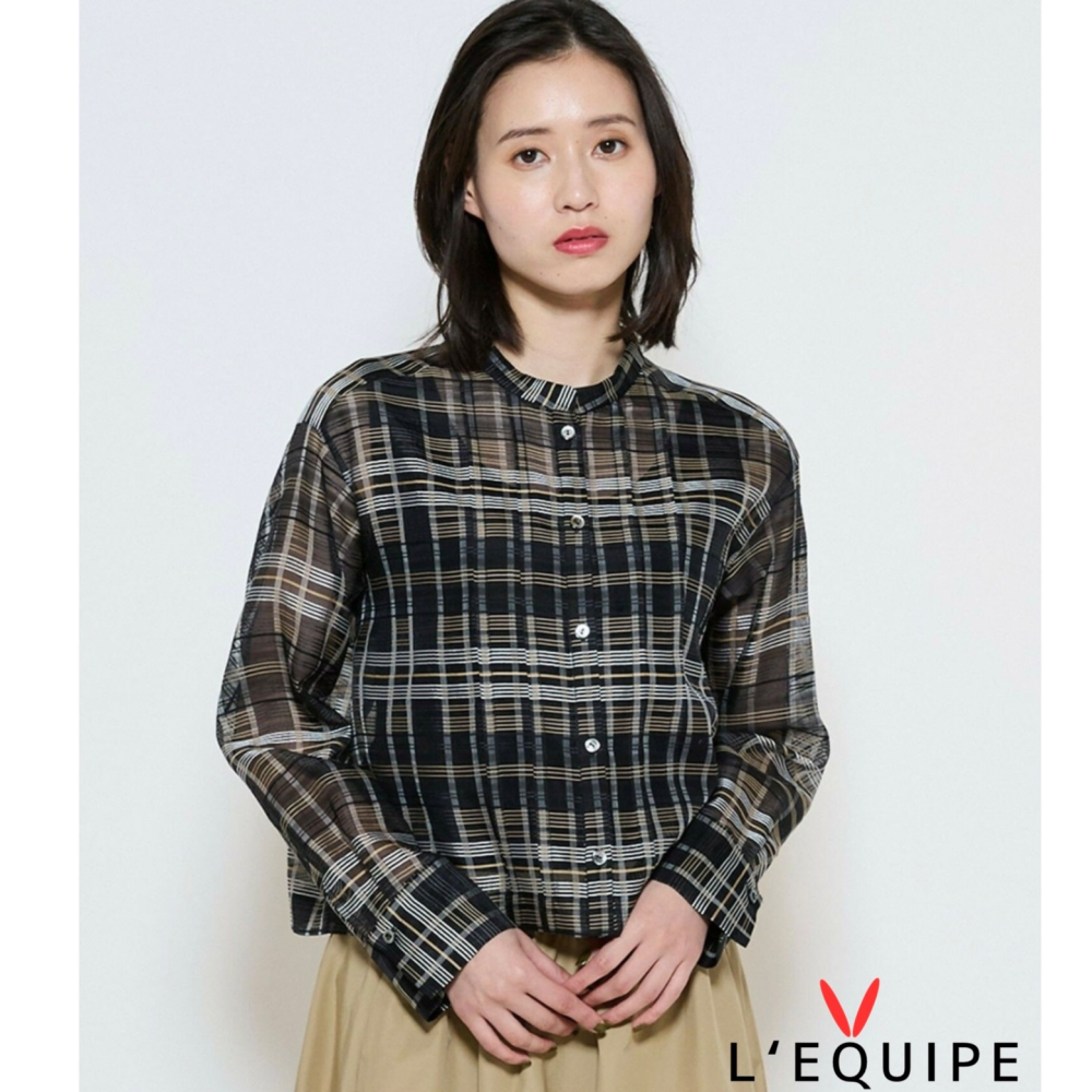 【マイサイズ】シアーセットアップ　L‘EQUIPE