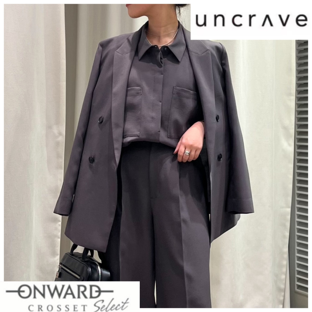 《uncrave》ウォッシャブルドライサップ ジャケット💕
