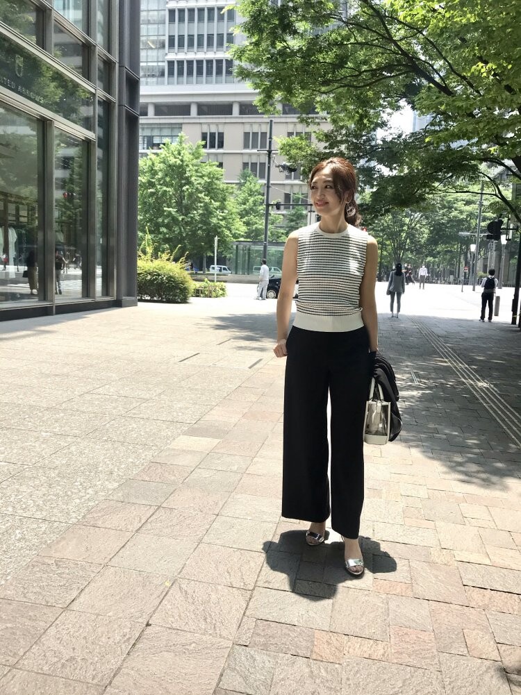 夏を楽しむ ボーダータンクコーディネート ｍ プルミエ 大丸東京店公式 Shop Blog