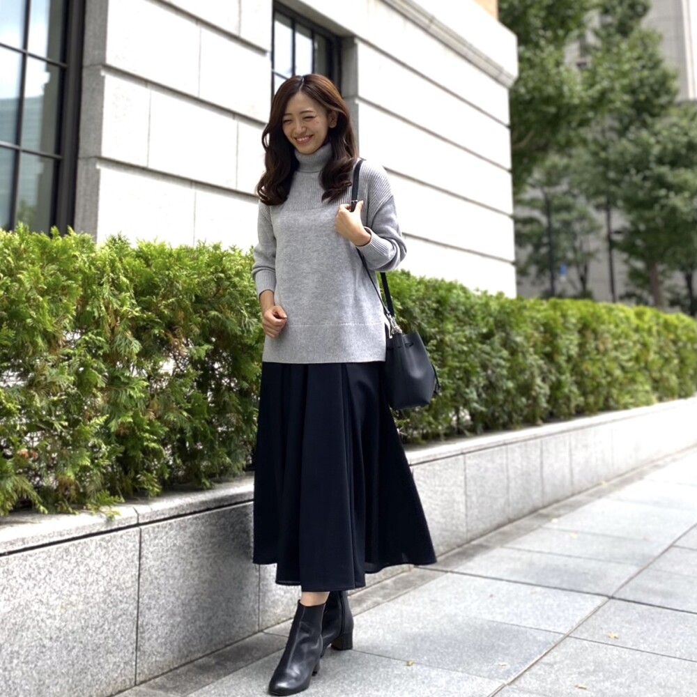 おすすめ冬ニット 流行のゆるっとニットは冬コーデの主役 ｍ プルミエ 大丸東京店公式 Shop Blog