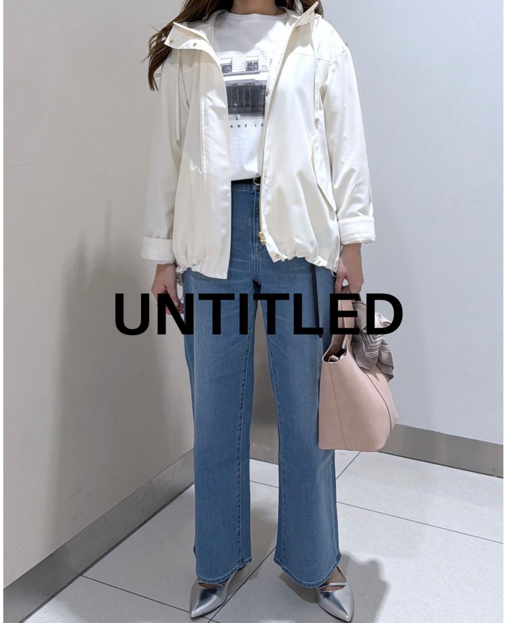 【エコロモ】春のマウンテンパーカー×デニム