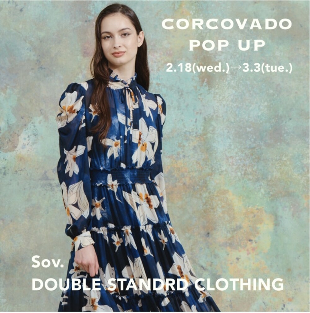 CORCOVADO POP UPのお知らせ♪