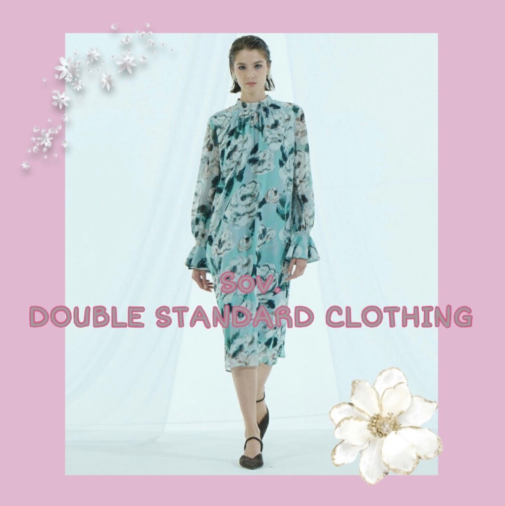 大人気❣️フラワーシフォンワンピース＆ブラウス🌼*･