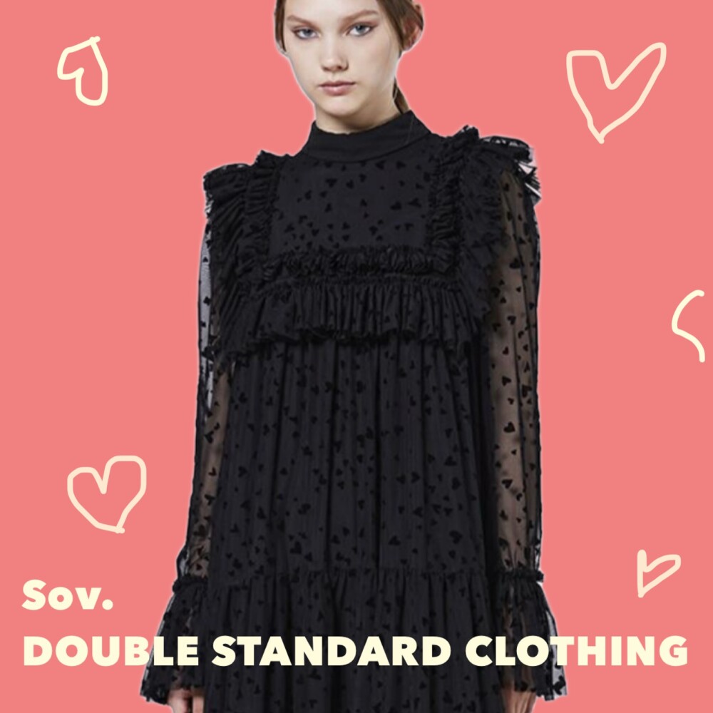 大人可愛♡ブラックドレス