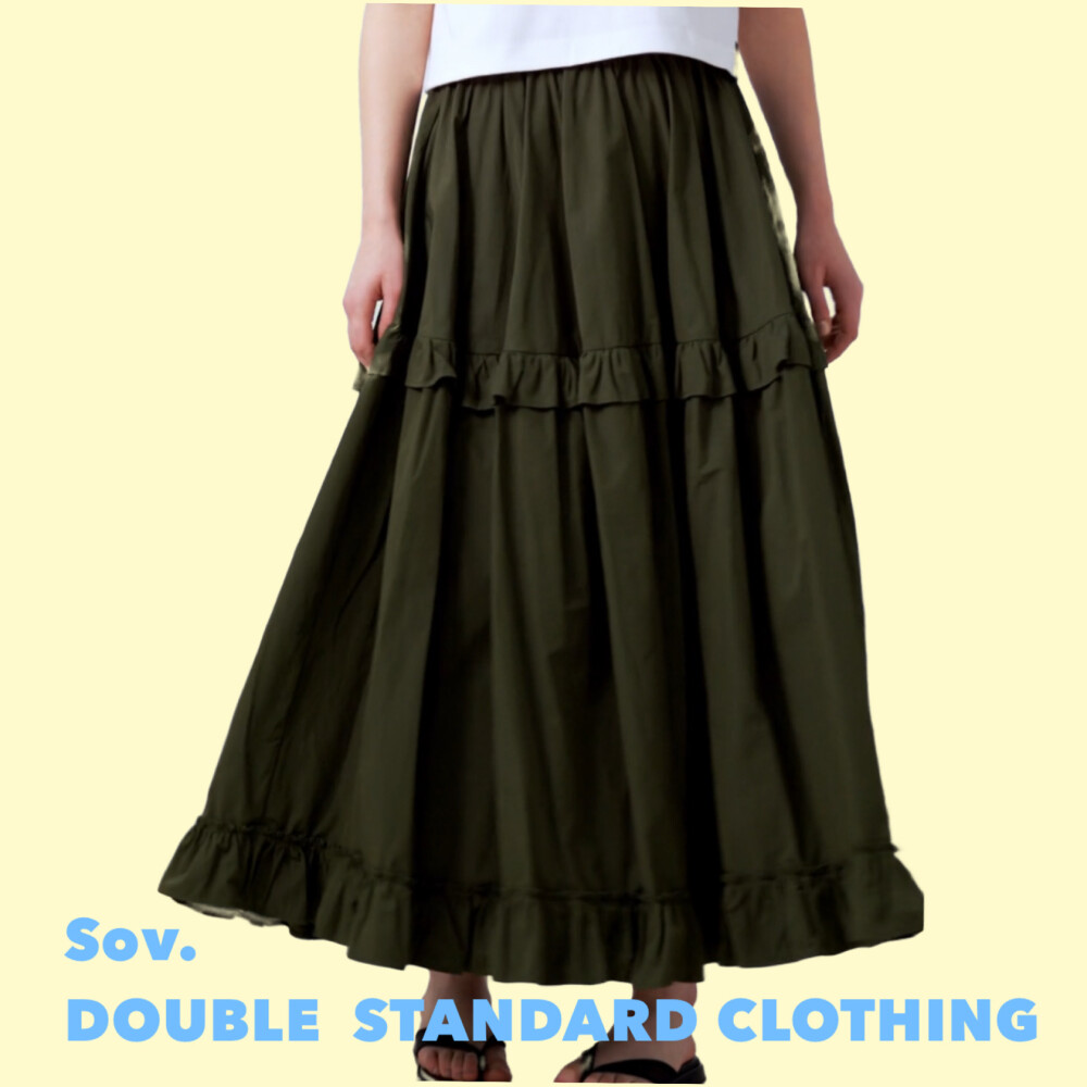 洗える✨ティアードスカート
