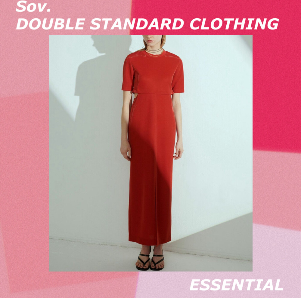 ESSENTIAL 新作❤️カットアウトワンピース | ソブ ダブル