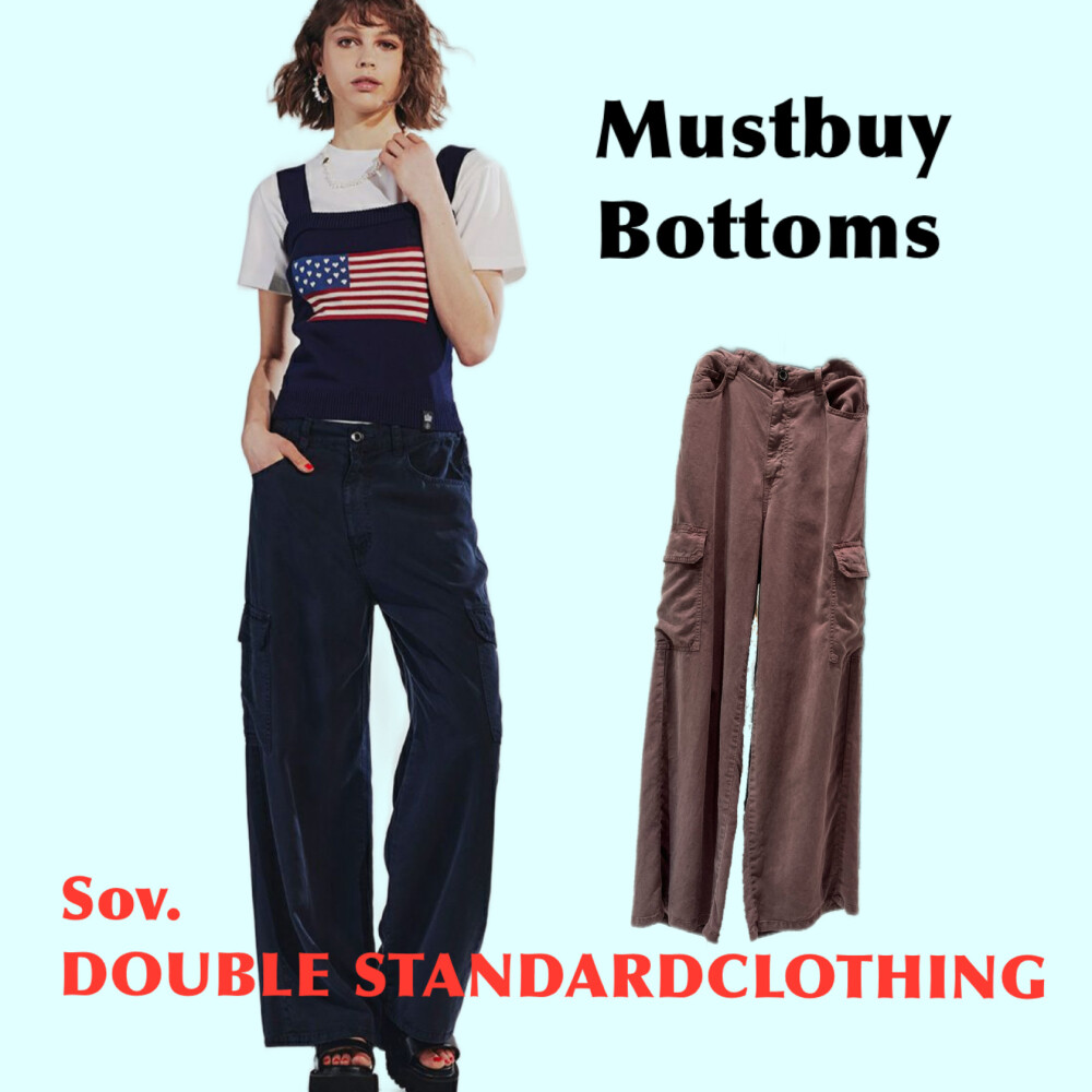 Sov.ダブルスタンダードクロージングmust buy bottoms