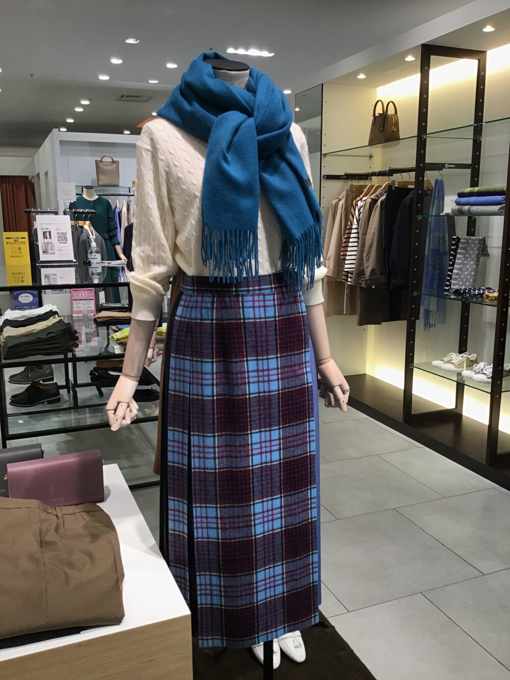 新作チェックコンビスカート マッキントッシュフィロソフィー ５f 大丸東京店公式 Shop Blog