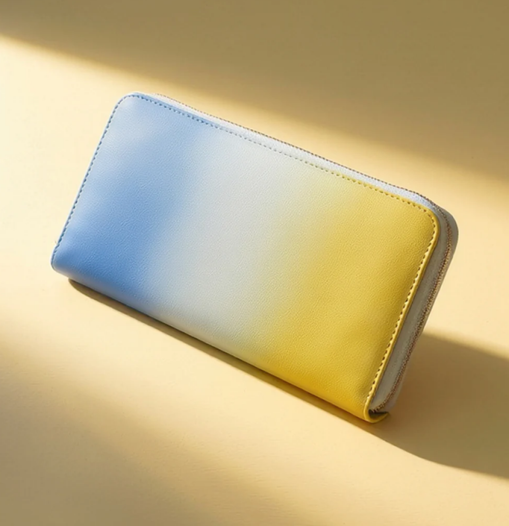 【春財布】新年の初空を切り取ったお財布