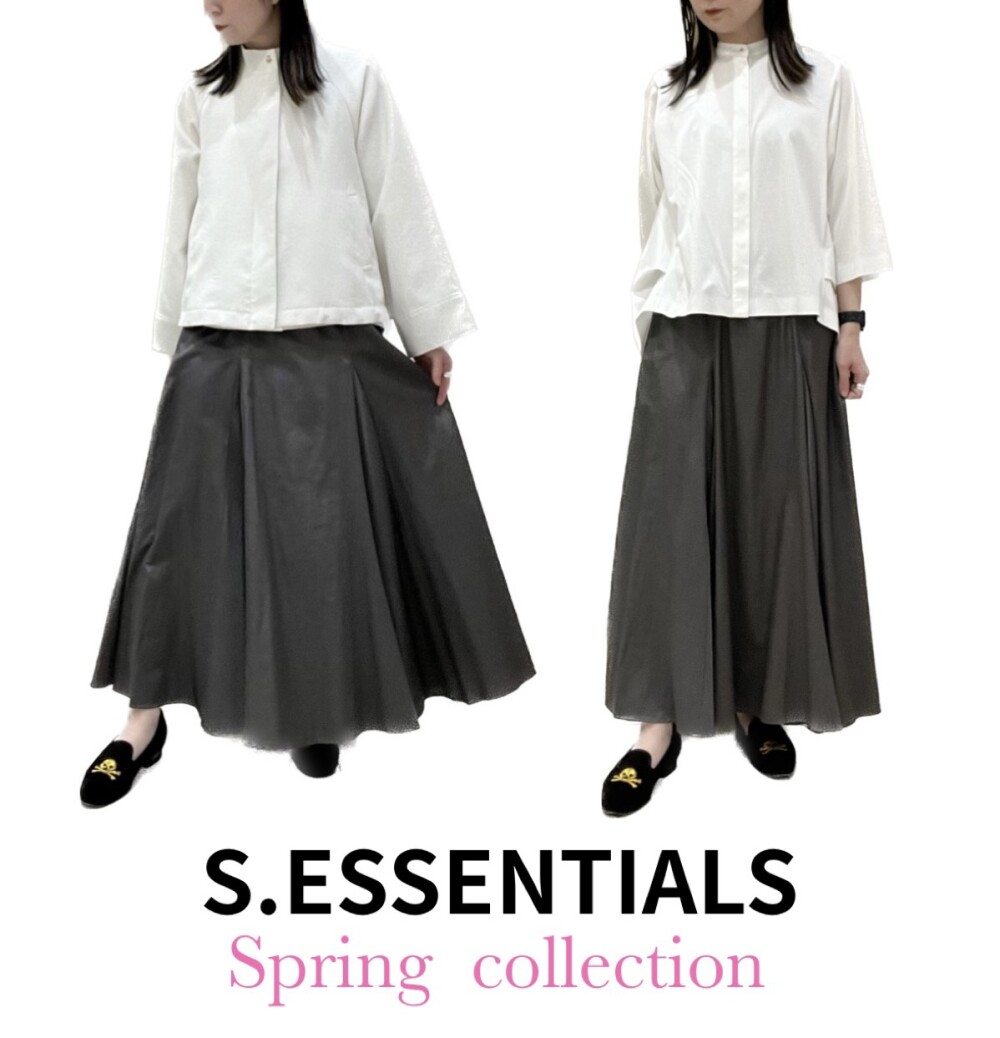 NEW🌸名品素材でシンプル爽やかコーデ