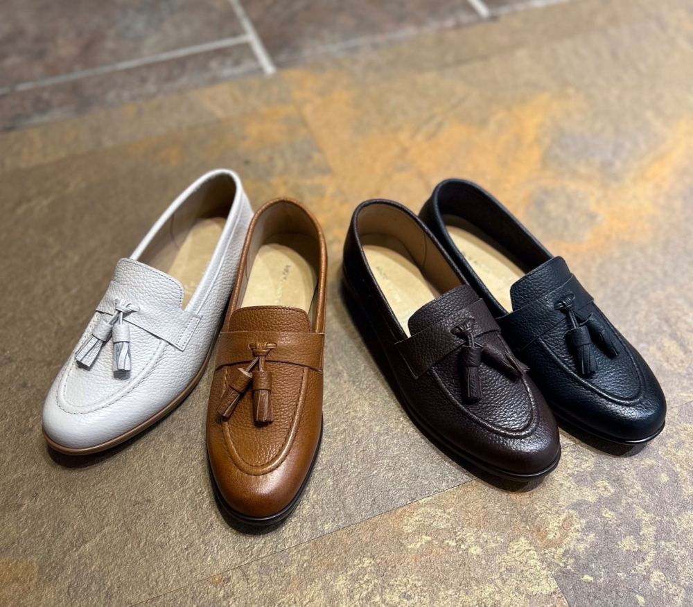 【MODEKAORI】ラウンドタッセルローファー