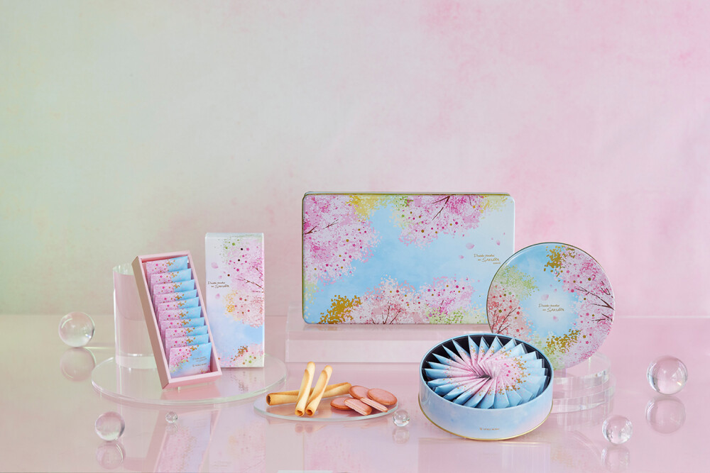 【ヨックモック】"桜とホワイトチョコ"の優しいくちどけ🌸ドゥーブルショコラオゥサクラ