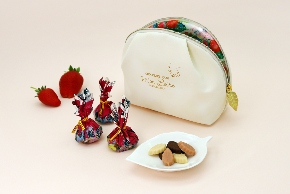 【モンロワール】苺のリーフメモリーとポーチのセットが限定発売！