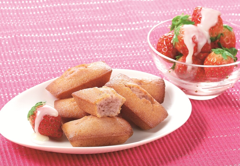 【モンロワール】しっとり美味しい苺のフィナンシェ